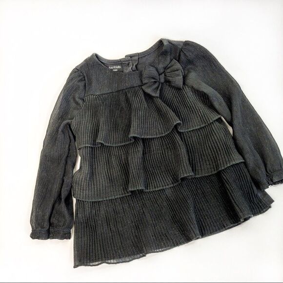 Wonderkids GrayTiered Ruffle Dress Sz 18m - Picture 10 of 10